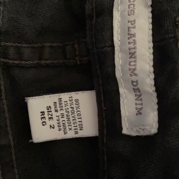 Chico’s jeans; Chico size 2 equivalent is 12/14 - Picture 2 of 6
